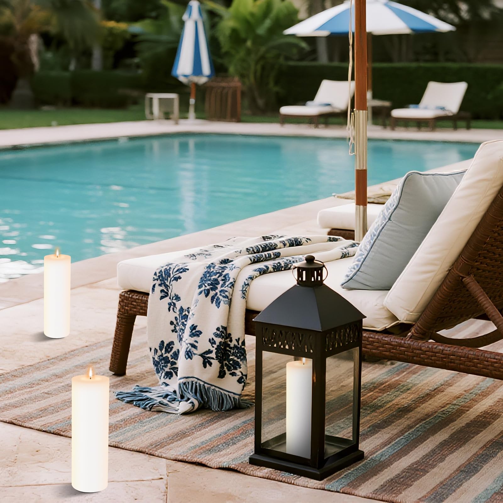 BRYZONT flickering LED candle for weddings and holidays outdoors