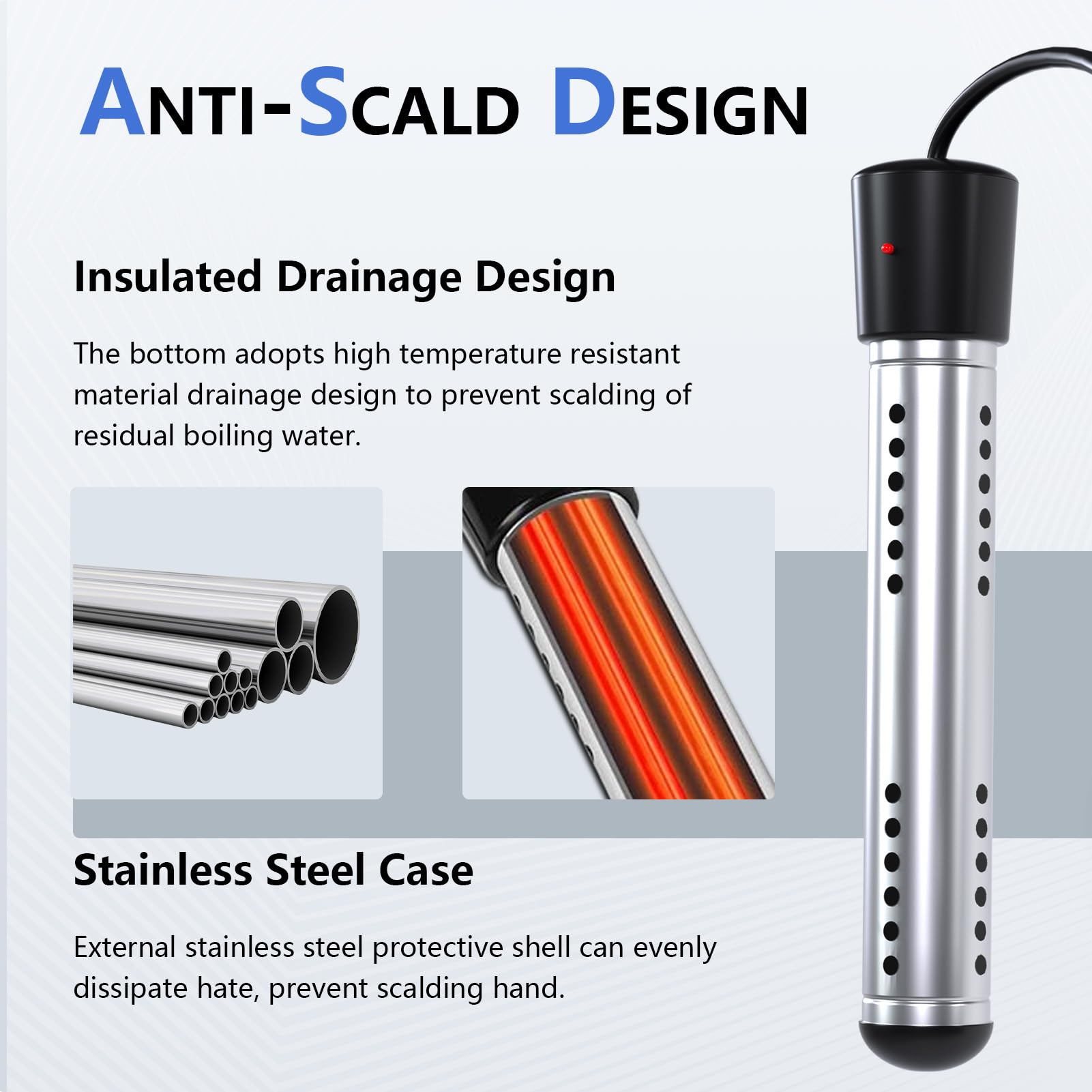 BSEED porous casing promotes efficient heat dispersion for quick warming