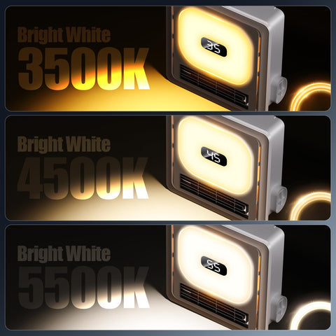 BSEED lighting panel offers 3CCT and RGB for mood lighting.