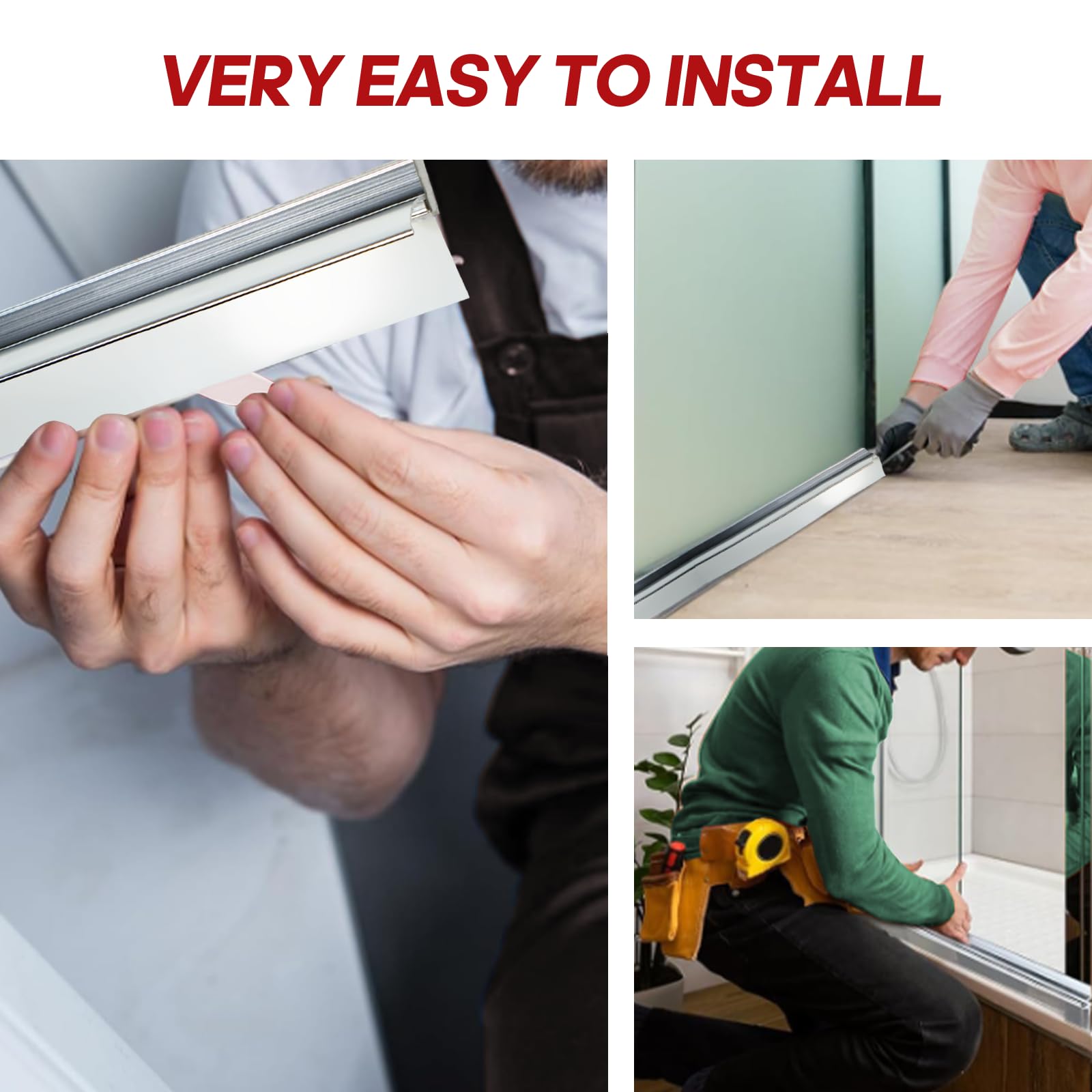 BSFRNF anodized aluminum rail resists wear and discoloration.