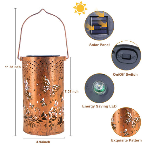 BSGlobal IP65 waterproof lantern withstands rain and snow.
