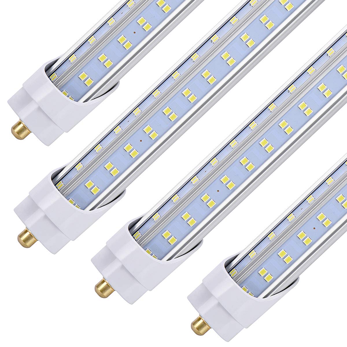 BSK.BESTKA 8ft LED tube assembly delivers bright daylight efficiency for large spaces.