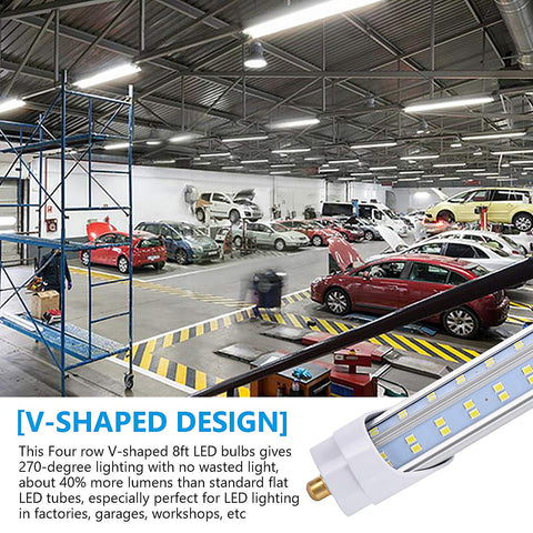 BSK.BESTKA clear-cover design emits more light with reduced glare.