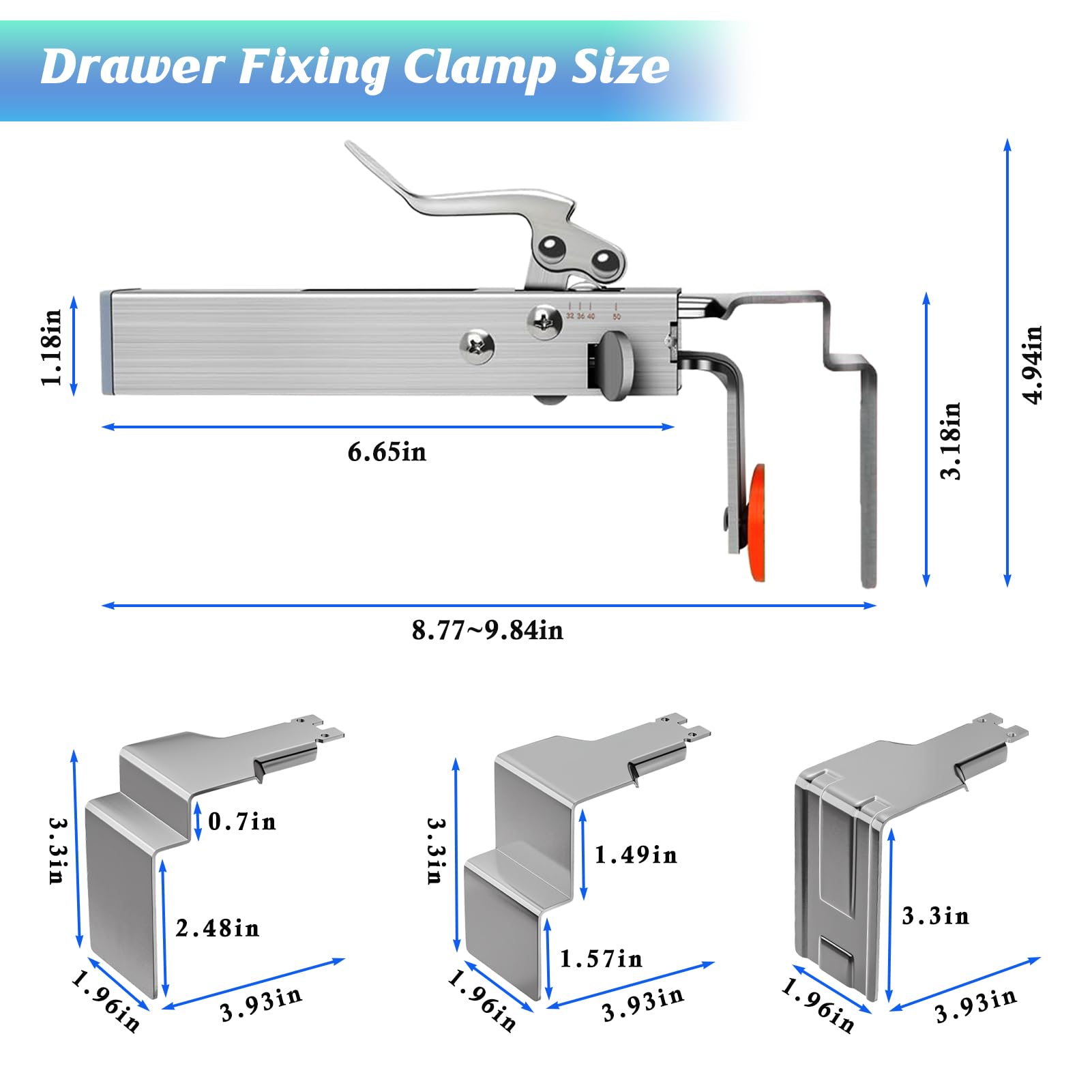 BSTSLL Curved handle design makes operation comfortable during extended use.