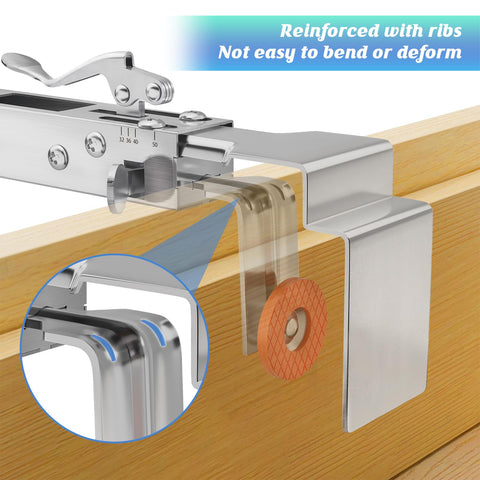 BSTSLL Drawer Front Clamps Kit with diverse clips for versatile setups.