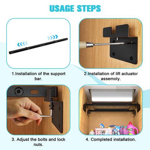 BSTSLL kit includes gloves and wrench for easy DIY installation.