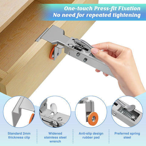 BSTSLL Multi-function clamps suit furniture and cabinet panel installations.