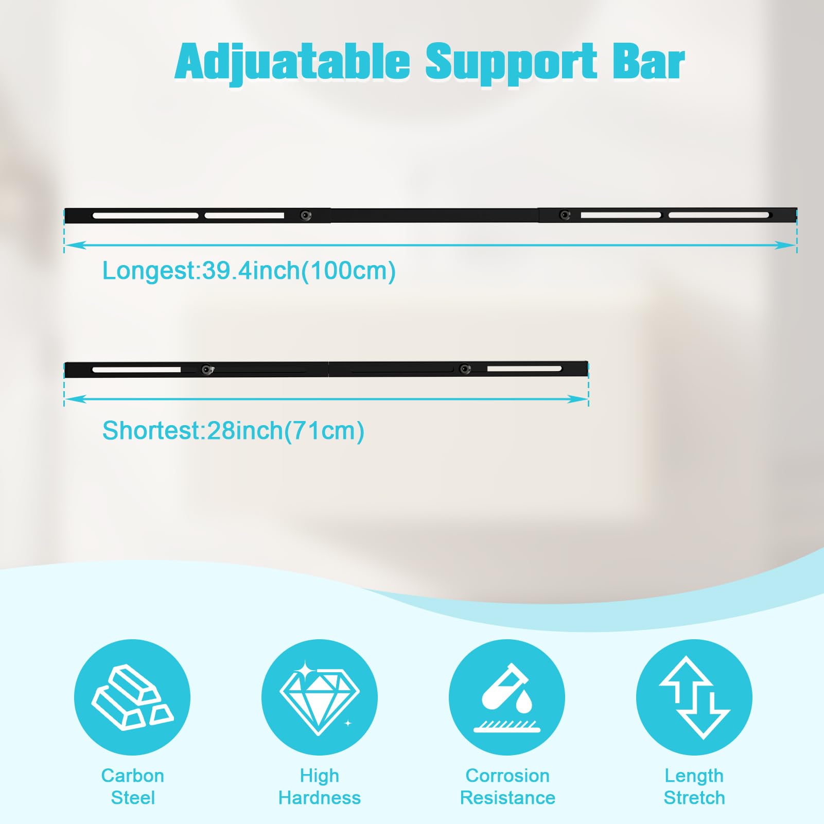 BSTSLL universal support fits most undermount sinks for reliable performance.