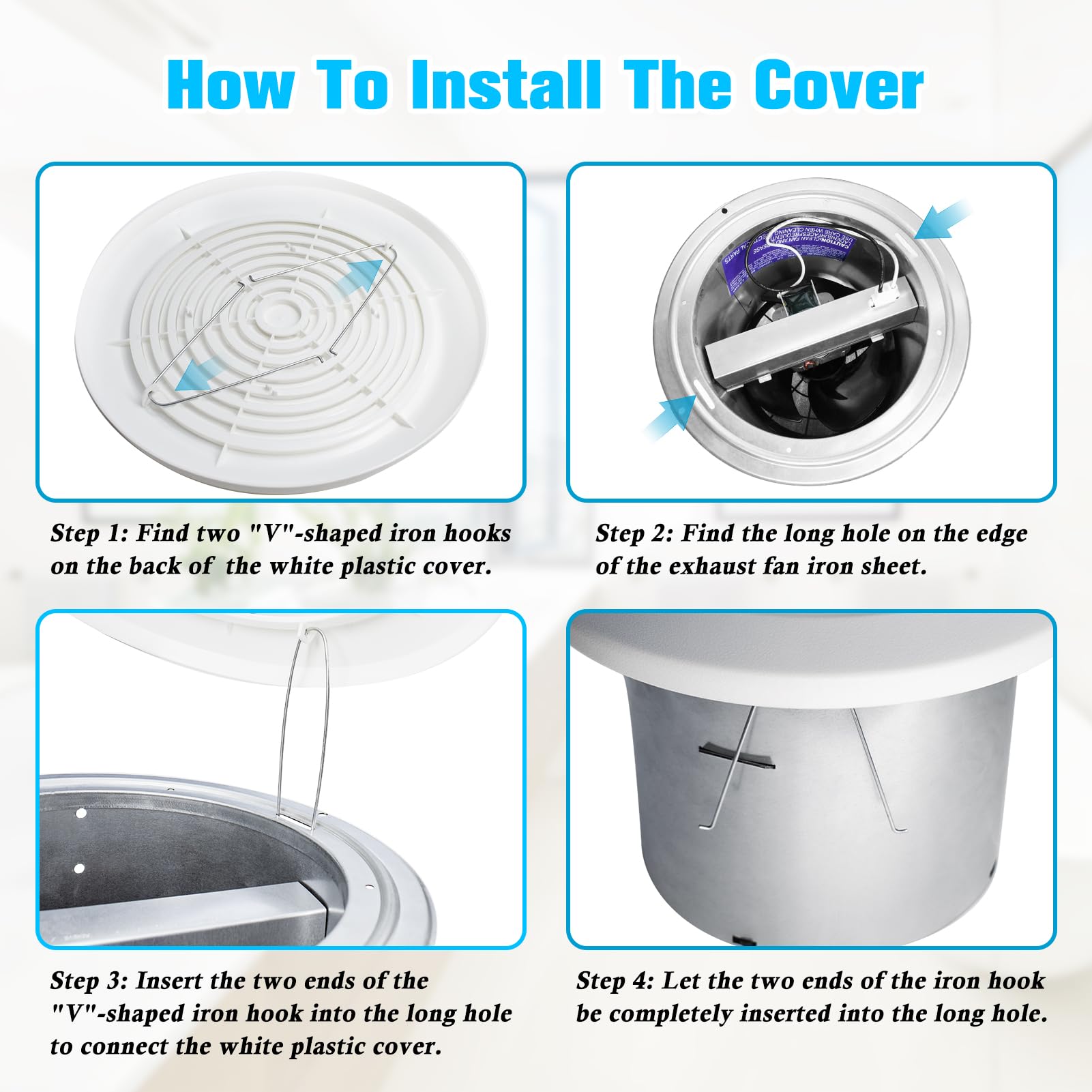 BSTSLL V2262-50 bathroom ventilation in a compact space