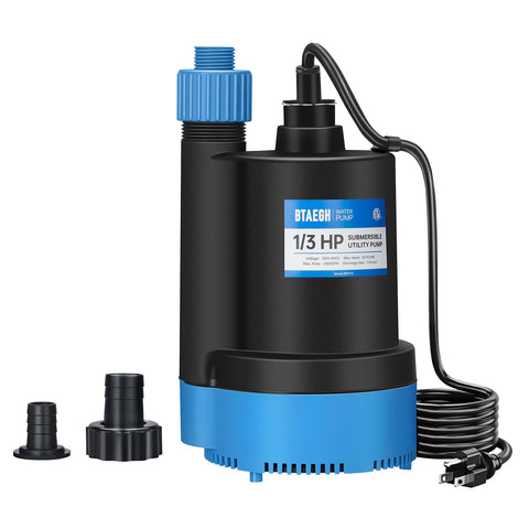 BTAEGH submersible pump in action delivering up to 2400 GPH