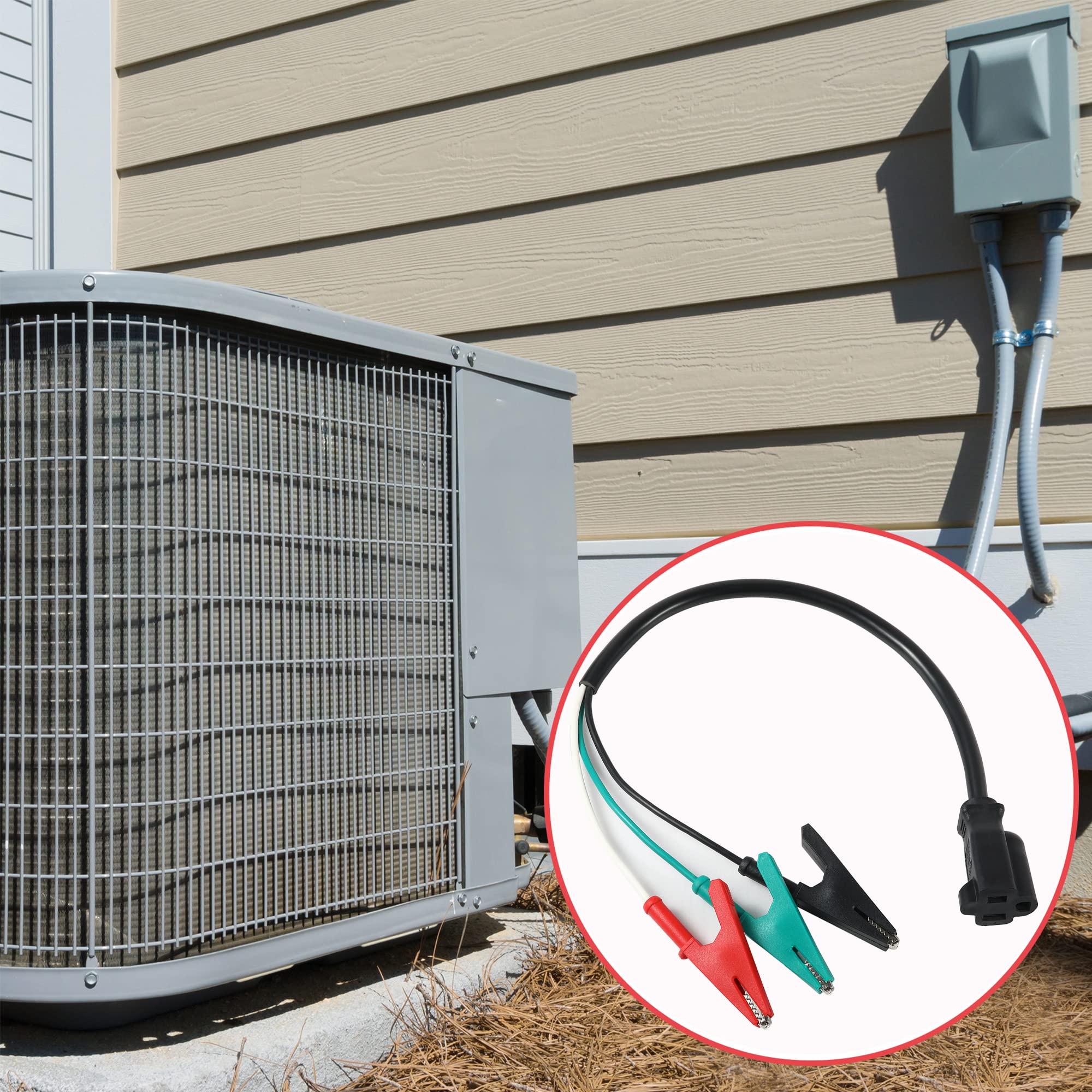 Btanadi UL-certified adapter cord for reliable HVAC power connections.
