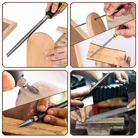 BTEC rasps and files kit for versatile metal and woodworking
