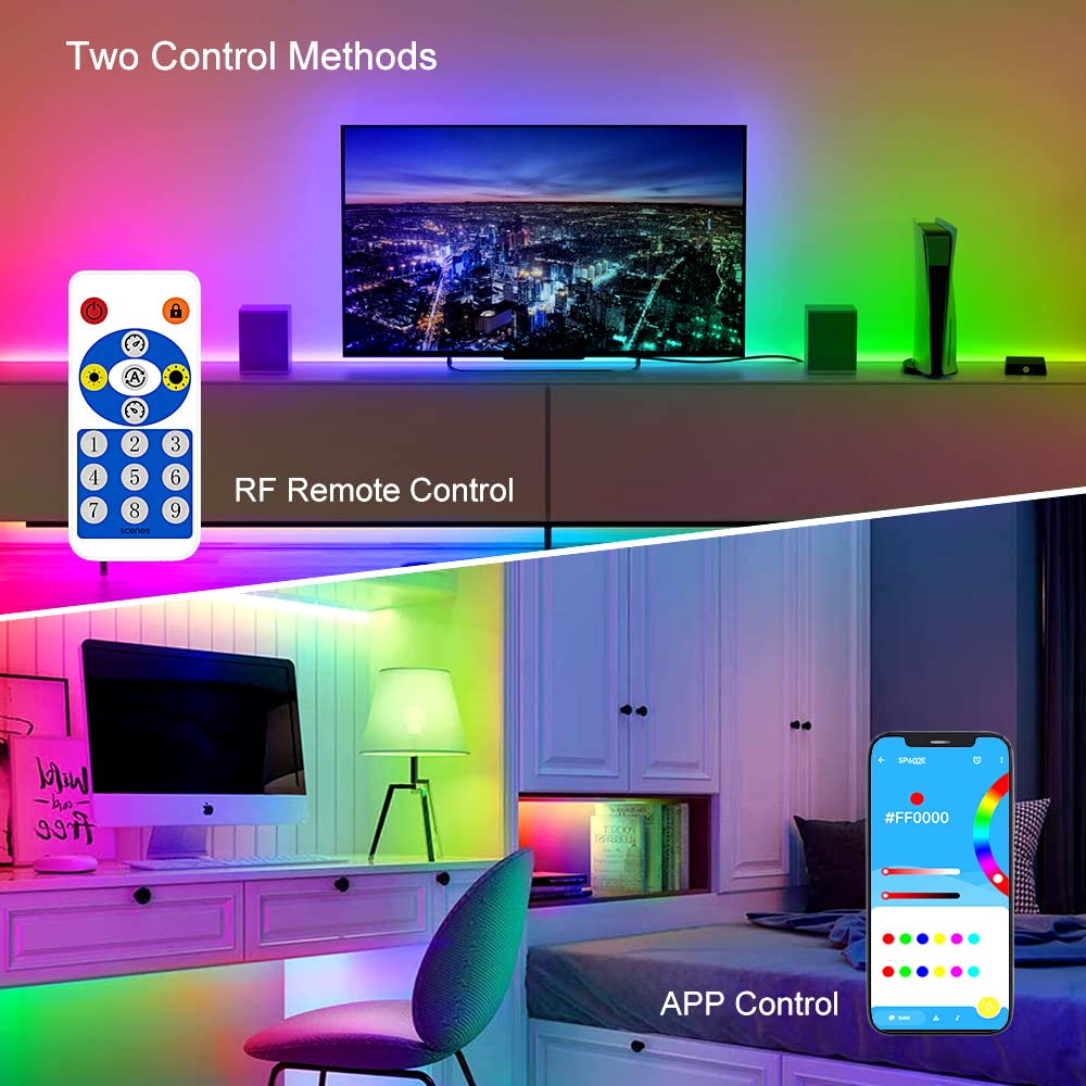 BTF-LIGHTING controller with 4 independent outputs enabling multi-zone LED effects