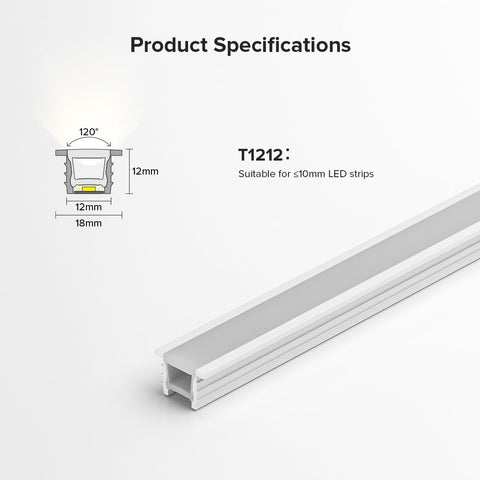Channel is cut-to-size for a precise fit in any space