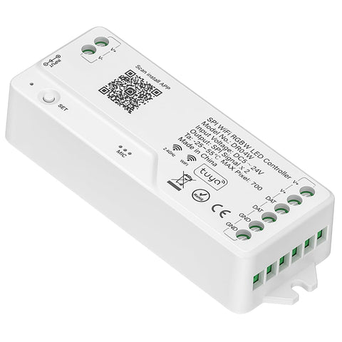 BTF-LIGHTING DR04W controller front view for easy setup and WiFi control