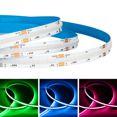 Dimmable brightness on BTF-LIGHTING FCOB RGB strip for mood control