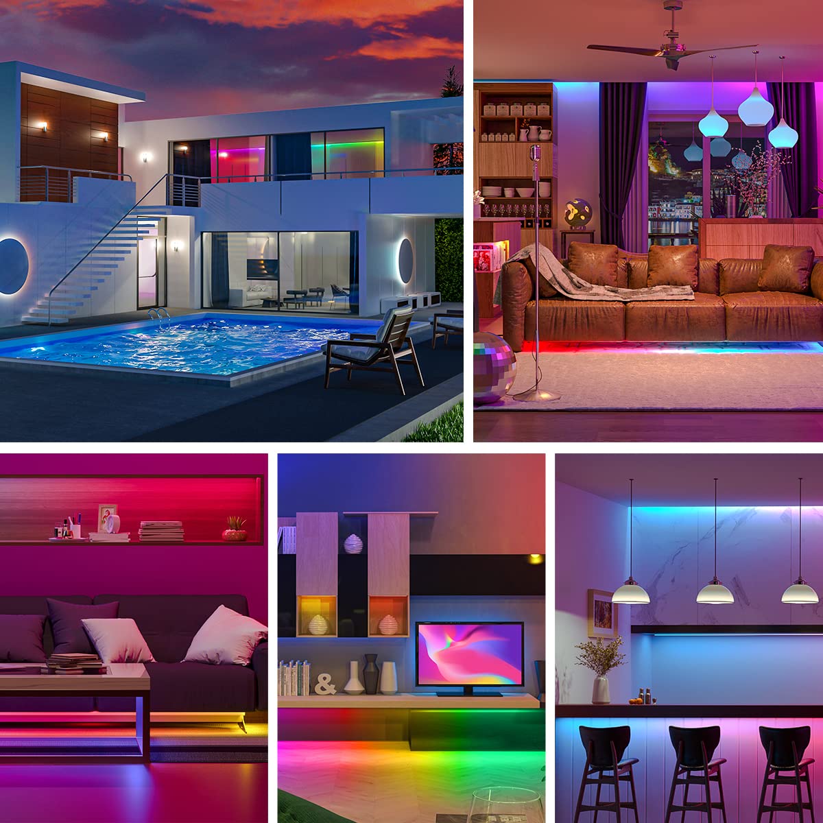 BTF-LIGHTING FCOB RGB strip promises long life and durable performance.