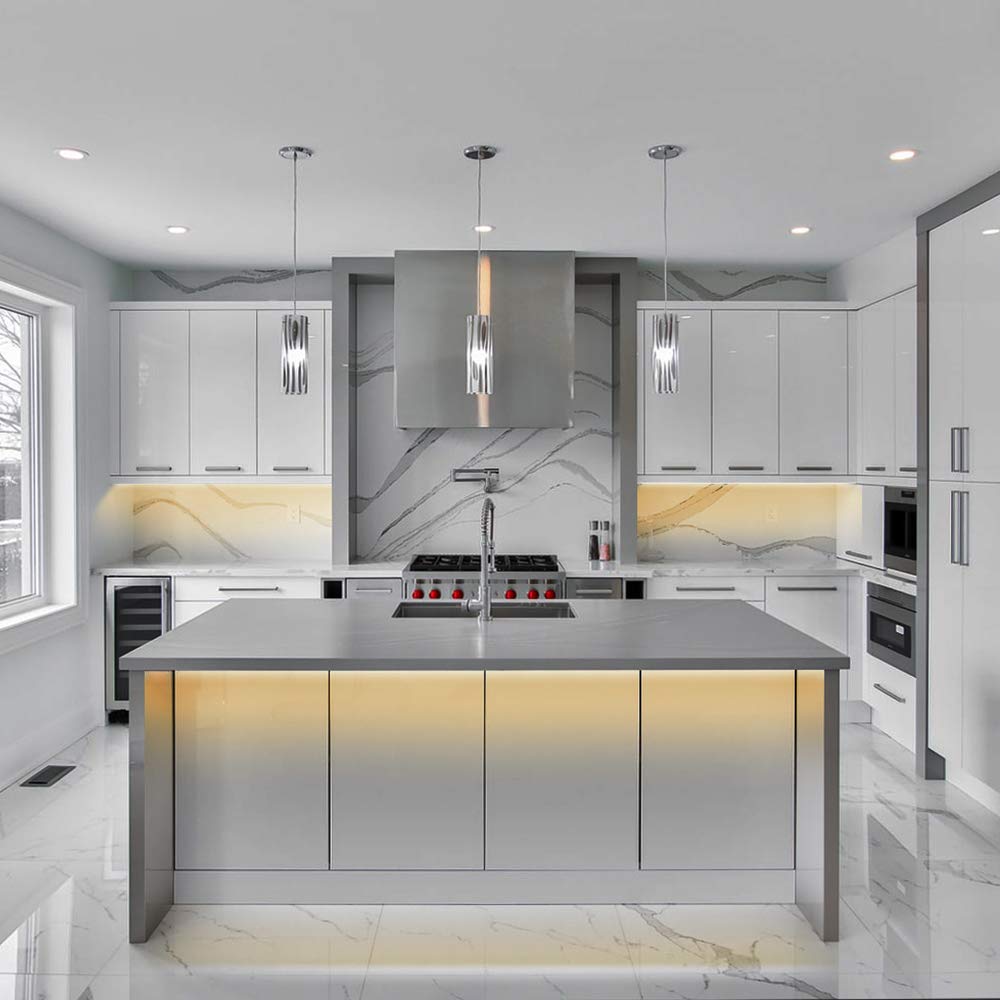 BTF-LIGHTING FCOB strip suited for cabinet, kitchen, and bedroom lighting.