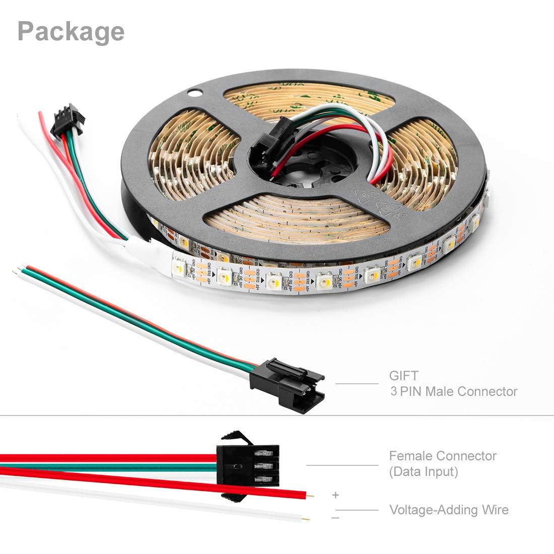 BTF-LIGHTING RGBW strip ideal for signage and ads