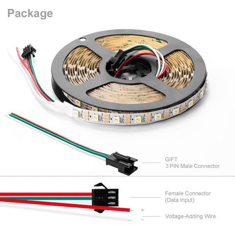 BTF-LIGHTING RGBW strip ideal for signage and ads