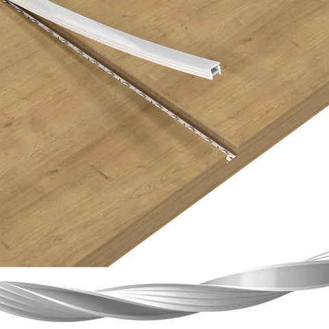 BTF-LIGHTING silicone LED channel 16.4ft for tidy, professional LED strip installation.