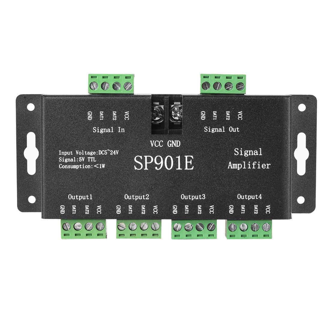 BTF-LIGHTING SP901E front view highlighting compact design for easy installation