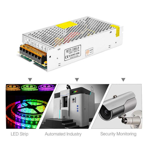 BTF-LIGHTING voltage adjustment area enables precise 5V tuning for LED strips and cameras