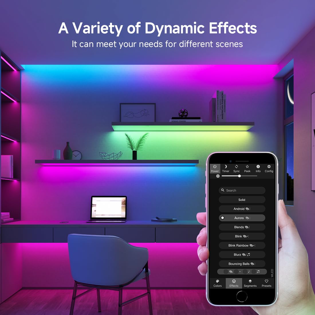Voltage support for 5V, 12V, and 24V power supplies