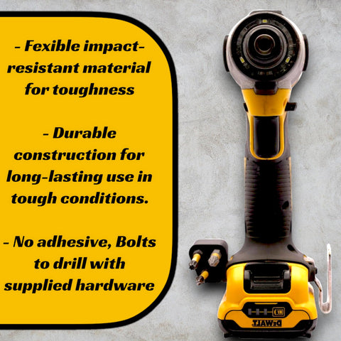 BT//FX DeWalt-compatibility ensures a secure fit with DeWalt drivers and drills.