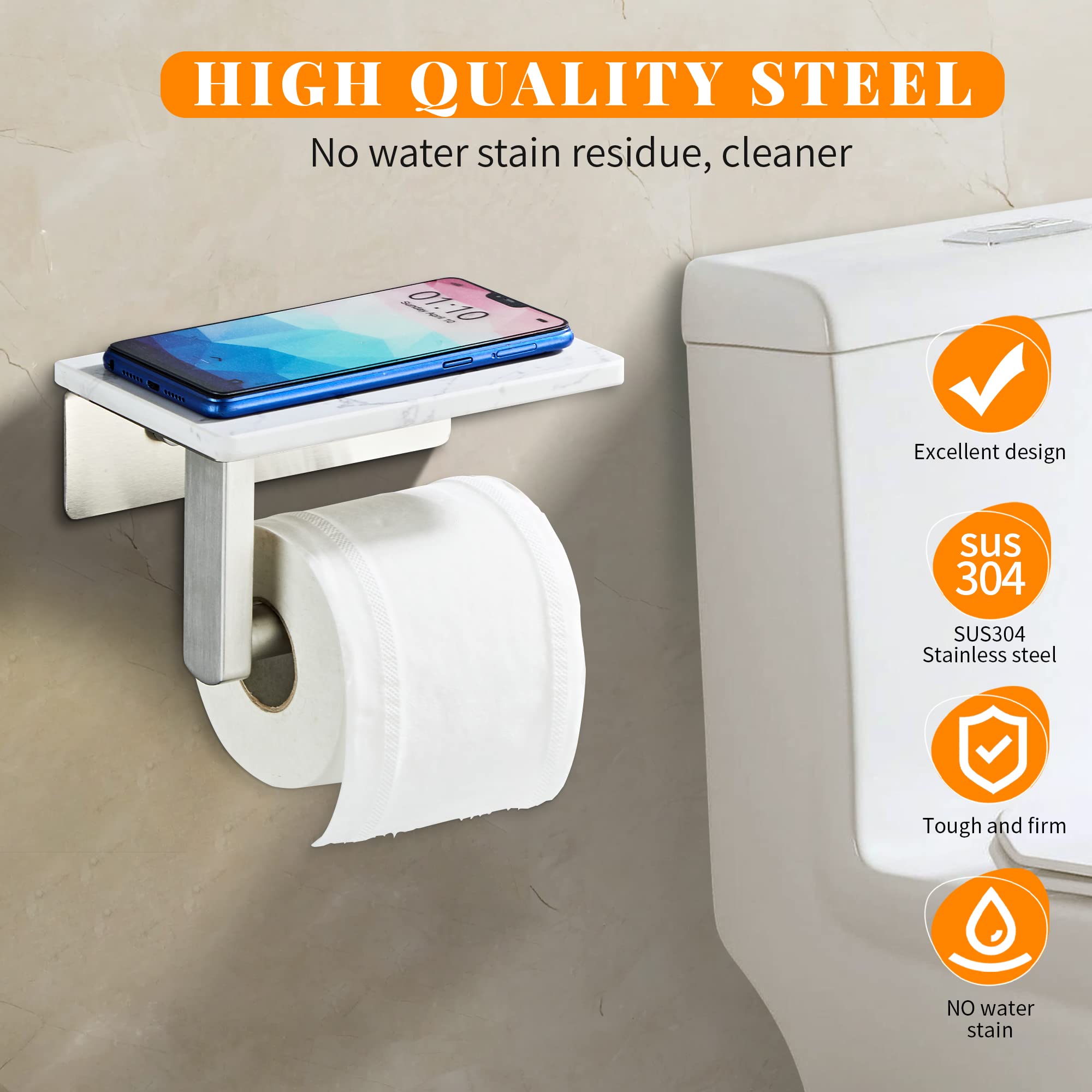 BTHRMHW mounted on solid wall demonstrating quick 5-minute installation.