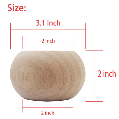 Btibpse round oak furniture leg shown from the side