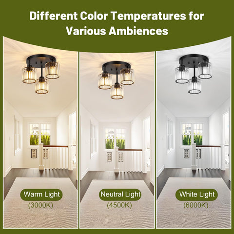 Btvsd kitchen and living room ceiling light for bright, contemporary illumination.