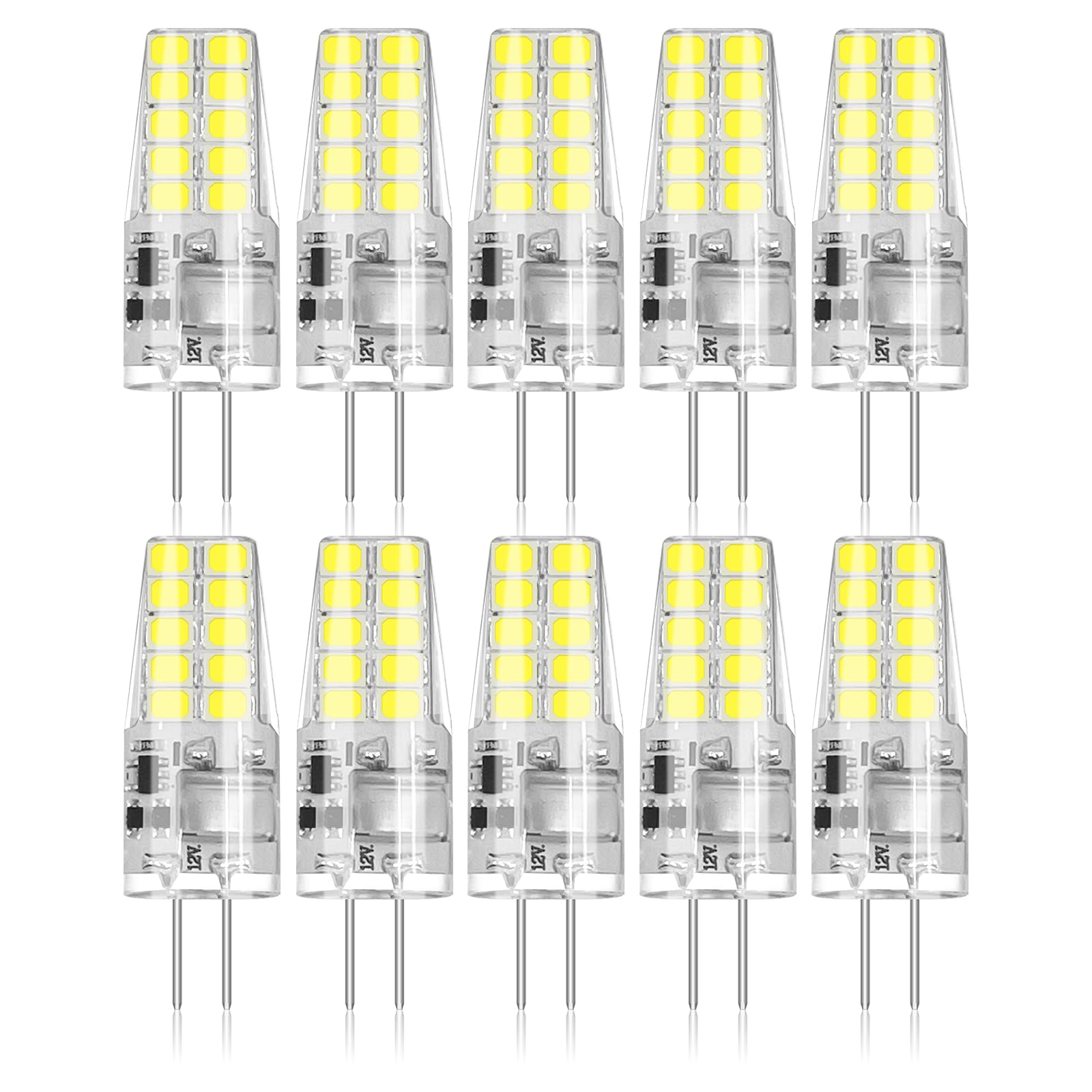 BUBO G4 LED bulb for landscapes, 10-pack, energy efficient halogen replacement