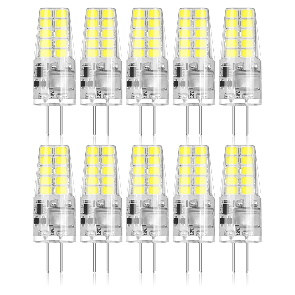 BUBO G4 LED bulb for landscapes, 10-pack, energy efficient halogen replacement