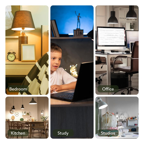 BUBO A19 LED bulbs are non-dimmable and energy efficient for home lighting.