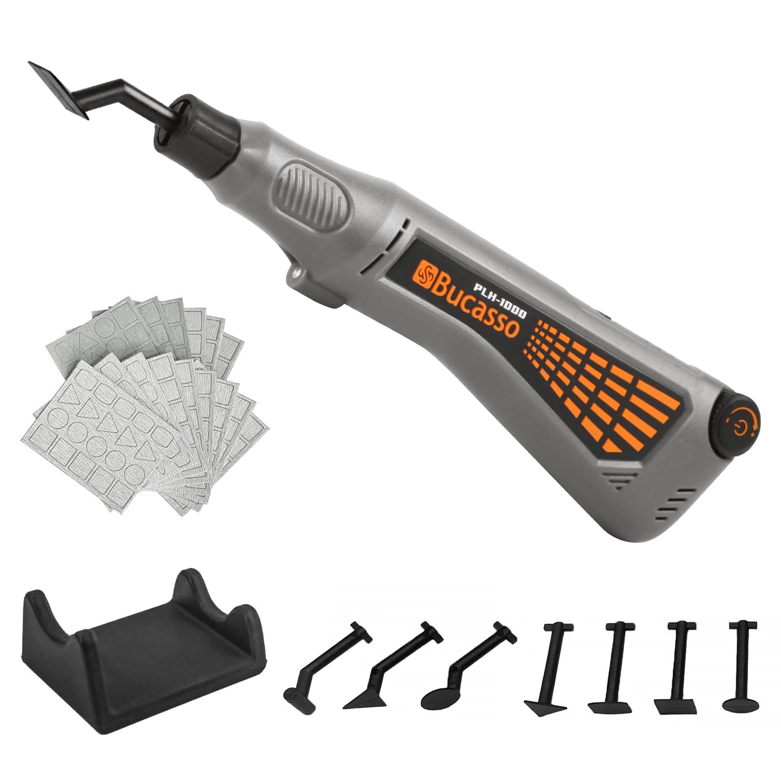 Bucasso Cordless Pen Sander main view shows compact design for precision work.