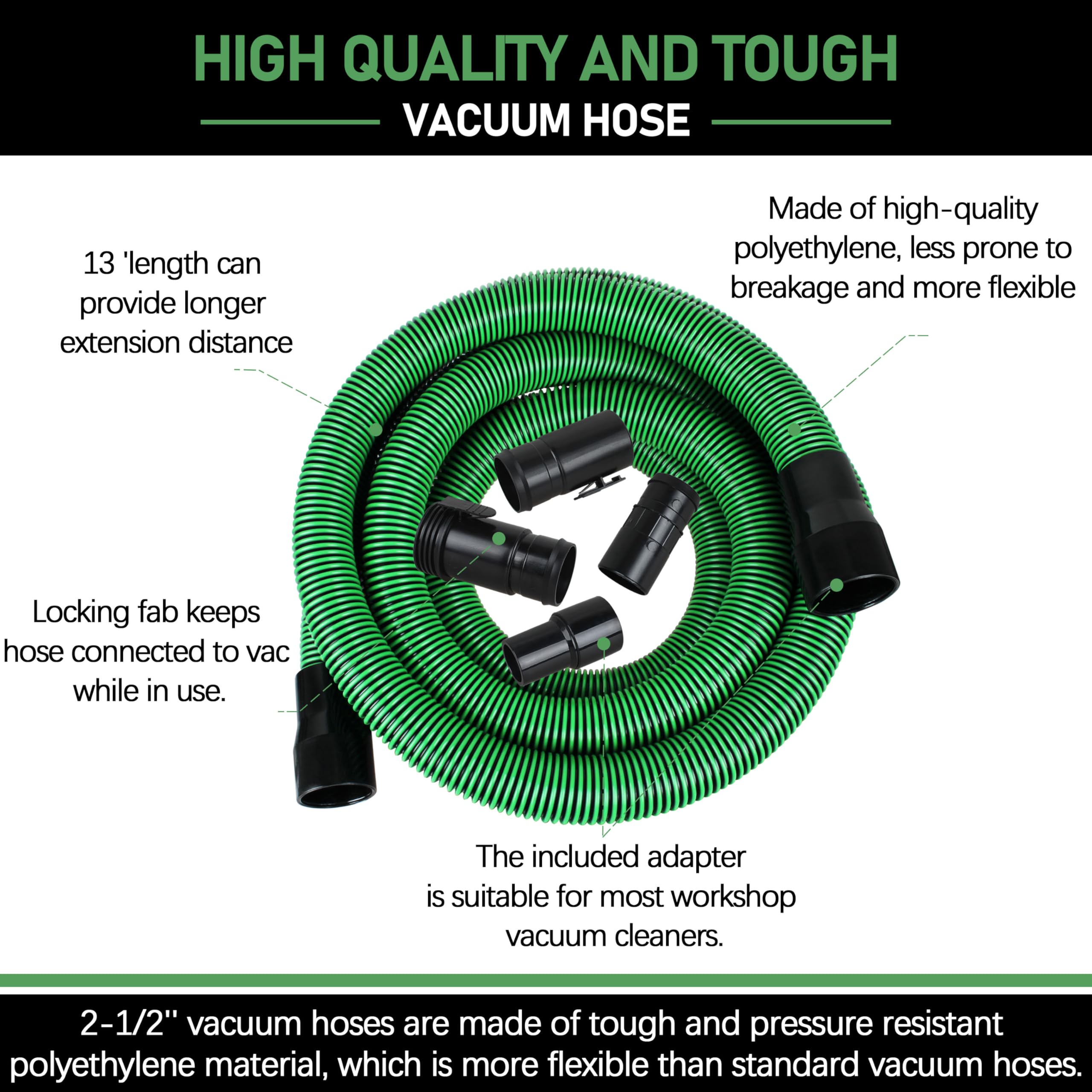 Buccilly WS25021A replacement vacuum hose for worn-out parts.