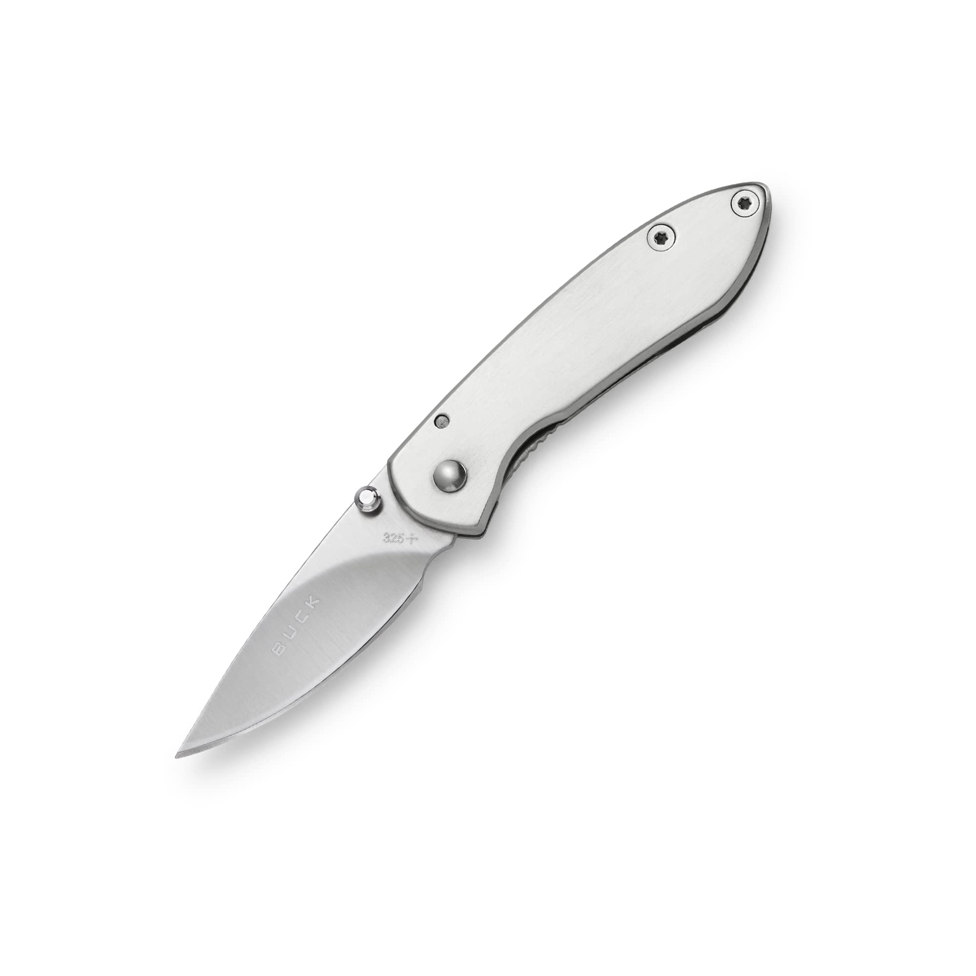 Buck Knives 0325 Colleague blade-open image, ideal for one-handed tasks in daily carry.