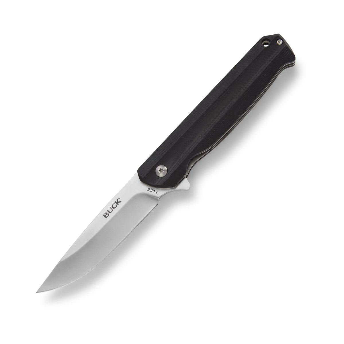 Buck Knives 251 Langford flipper action opens smoothly for quick one-handed use