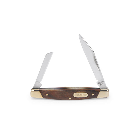 Buck Knives 375 Deuce coping blade open, perfect for tight spots.