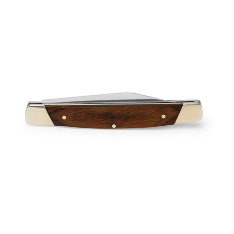 Buck Knives 379 Solo blade and handle detail highlight durable everyday use.