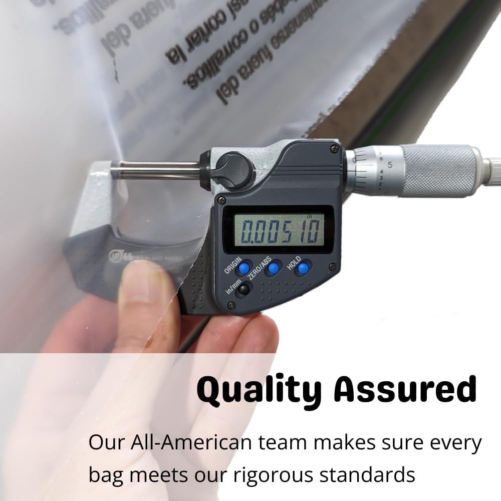 Buckeye Farms bag with clear 5 mil plastic showing contents clearly for quick level checks.