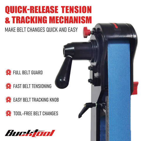 Bucktool Combo 6in bench grinder wheel for sharpening and material removal