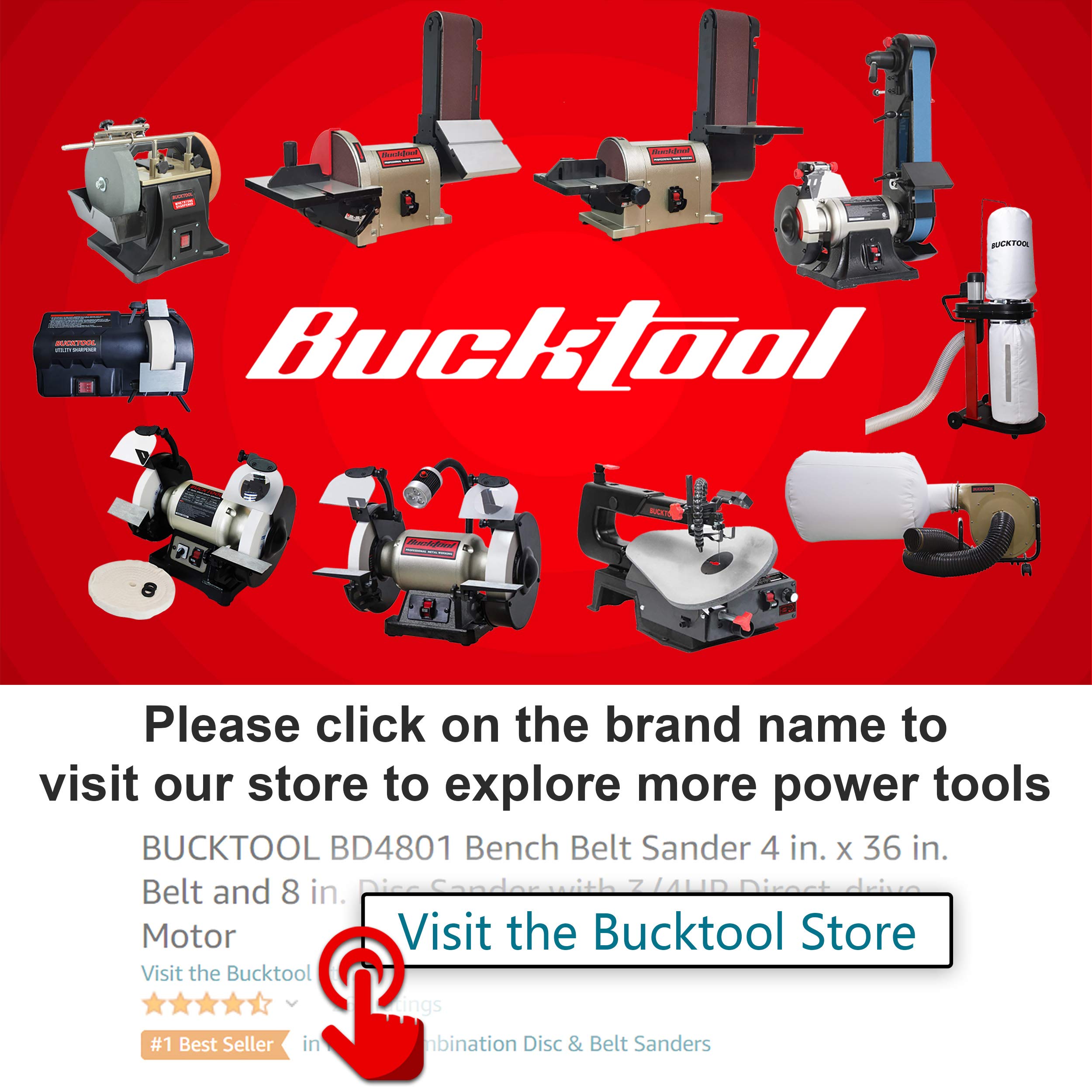 Bucktool Combo LED eye shield and quick-release tension for setup