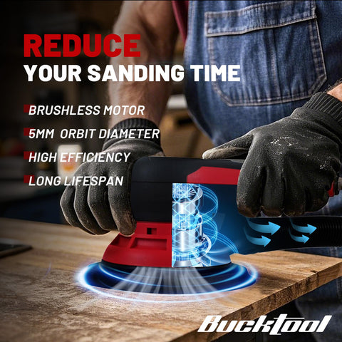 Bucktool ergonomic one-hand handle supports extended use with reduced fatigue.