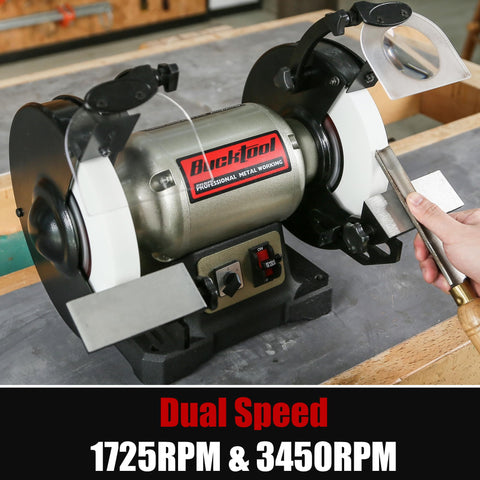 Bucktool TDS200DS buffing wheel included for polishing tasks.