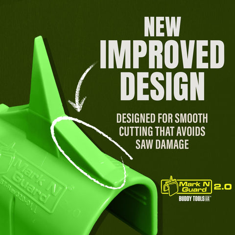 Buddy Tools Mark N Guard ABS-plastic body offers durable, safe handling.