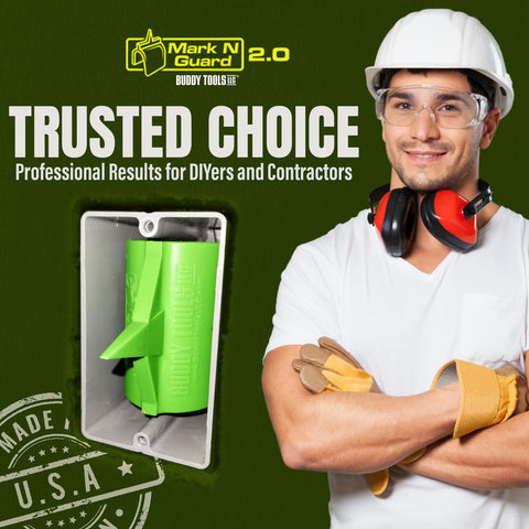 Buddy Tools Mark N Guard pack includes five markers for multi-location jobs.