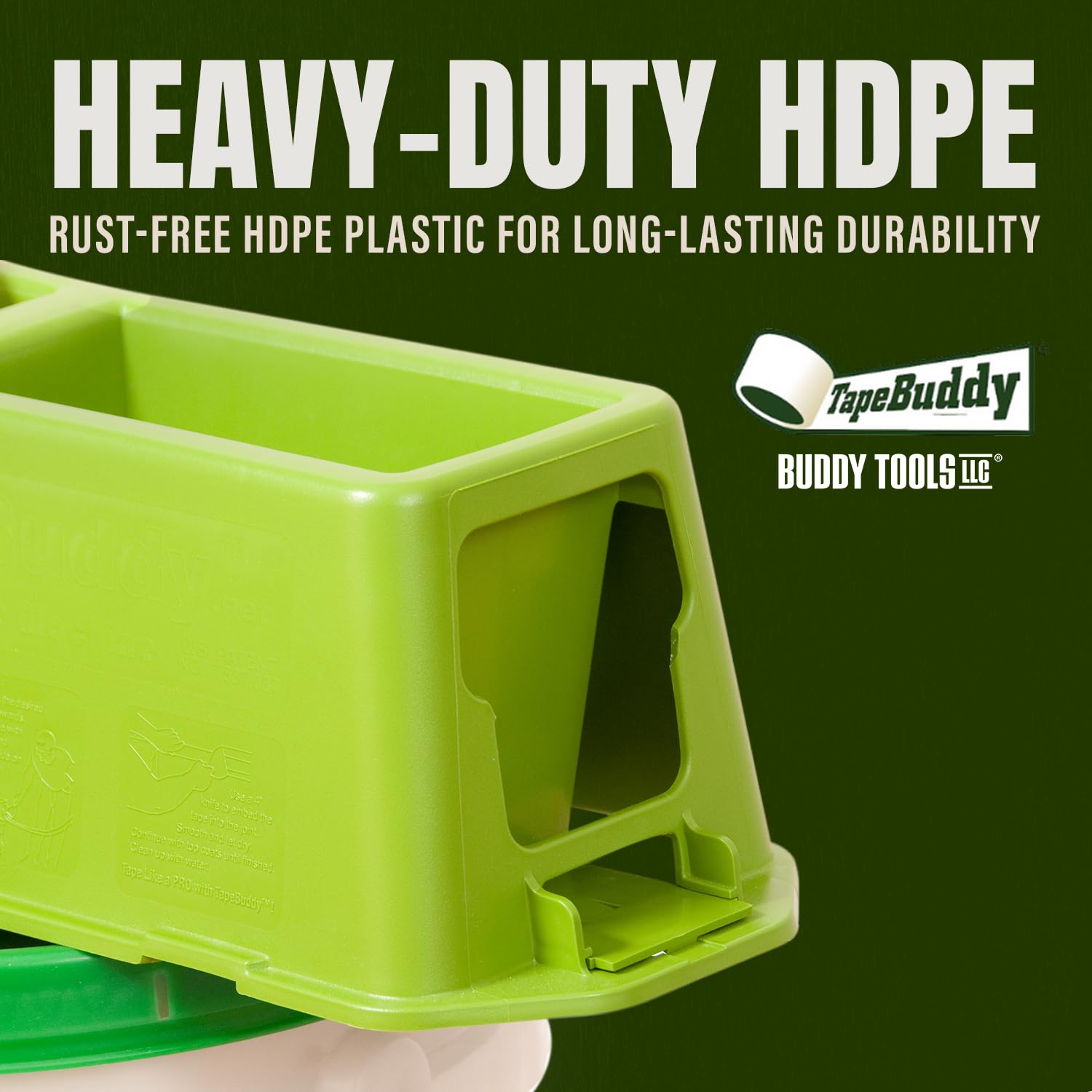 TapeBuddy lightweight and durable design ideal for DIY drywall work