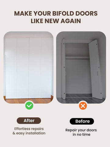 BUDONI installation fasteners for quick, complete repair kits.
